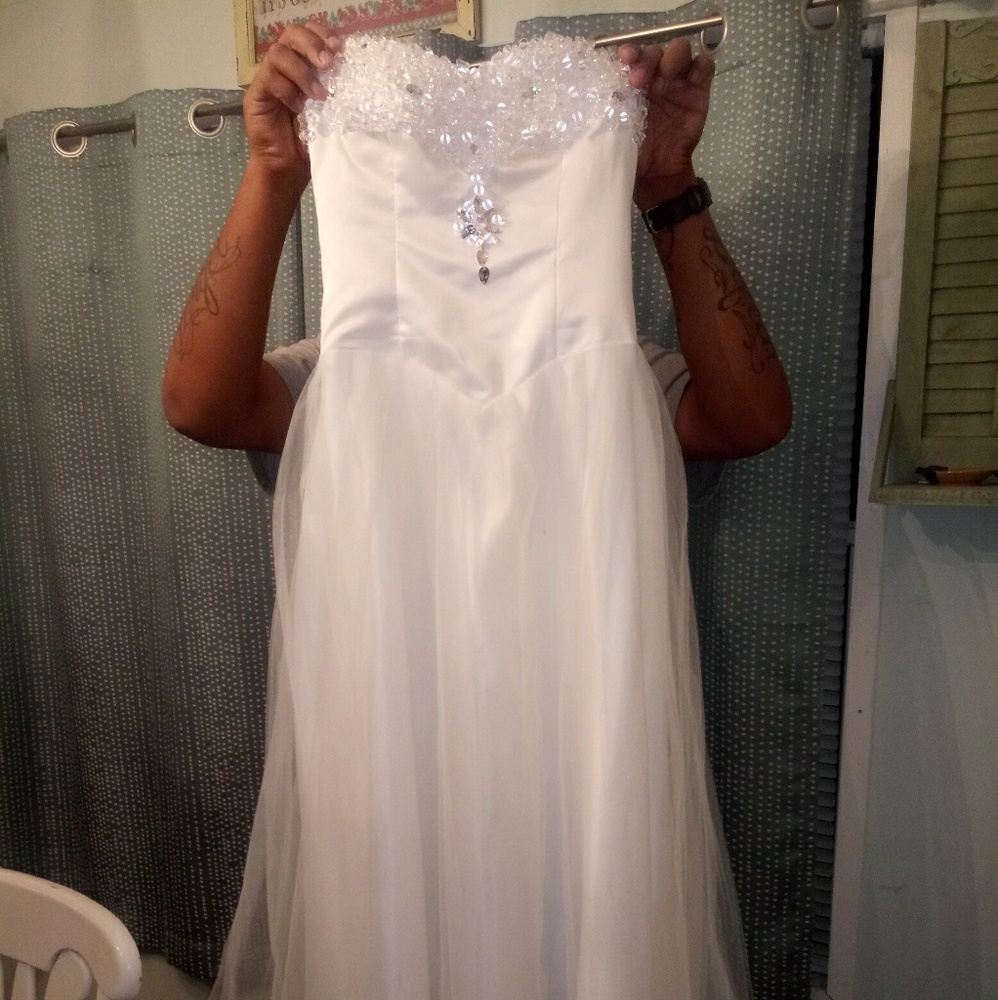 Cinderella style wedding dress